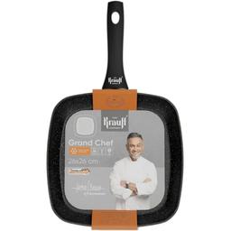 Сковорода-гриль Krauff Grand Chef, с антипригарным покрытием, 26х26 см (25-45-122)