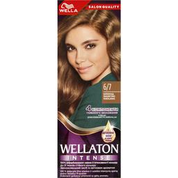 Интенсивная крем-краска для волос Wellaton, оттенок 6/7 (Магнетический шоколад), 110 мл