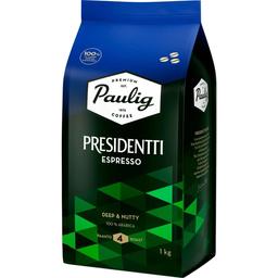 Кофе зерновой Paulig Presidentti Espresso 1 кг (758200)