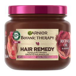 Маска Garnier Botanic Therapy Ricinus Oil & Almond Укрепляющая для слабых, склонных к выпадению волос 340 мл