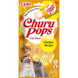 Лакомство для кошек Inaba Ciao Churu Pops с курицей 60 г (4 шт. х 15 г)