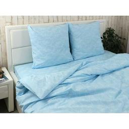 Комплект постельного белья Руно Голубой вензель_1, бязь набивная, евростандарт (845.114Б_Блакитний вензель_1)