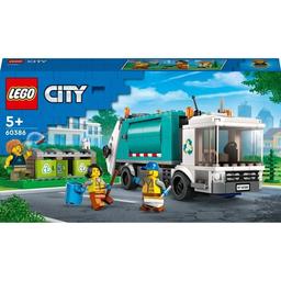 Конструктор LEGO City Сміттєпереробна вантажівка, 261 деталей (60386)