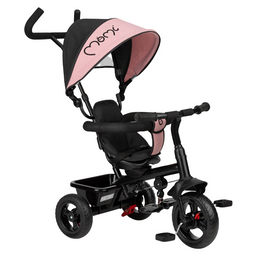 Триколісний велосипед MoMi Iris 5в1 Pink, чорний з розовим (ROTR00008)