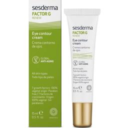 Омолаживающий крем для контура глаз Sesderma Factor G Rejuvenating Eye Contour Cream, 15 мл