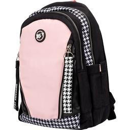 Рюкзак Yes TS-40 Stay Awesome, чорний з рожевим (558918)