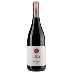 Вино Le Monde Refosco dal Peduncolo DOC, красное, сухое, 0,75 л