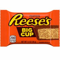 Цукерки Reese's Big Cup з арахісовою пастою в шоколаді 39 г