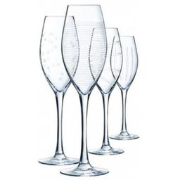 Набор бокалов для шампанского CD'A Illumination, 240 мл, 4 шт. (L7564)