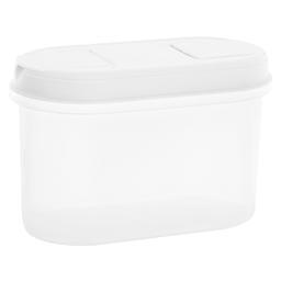 Контейнер для їжі Plast Team, білий, 187х94х123 мм, 1,2 л (1125.1)