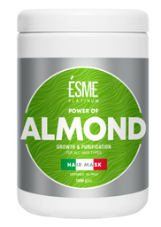 Маска Esme Platinum Almond с миндальным маслом, для всех типов волос, 1000 мл