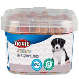 Витаминизированное лакомство для щенков Trixie Junior Soft Snacks, с курицей и лососем, 140 г