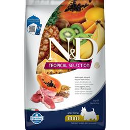 Сухий корм для дорослих собак дрібних порід Farmina N&D Tropical Selection низькозерновий з ягням і тропічними фруктами 5 кг