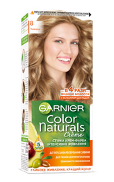 Фарба для волосся Garnier Color Naturals, відтінок 8 (Глибокий пшеничний), 10 мл (C4430726)