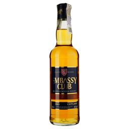 Виски Embassy Club 3 yo Blended Scotch Whisky, 40%, 0,5 л