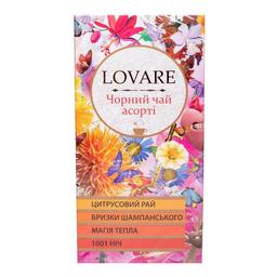 Чай черный Lovare Ассорти 4 вида, в пакетиках, 24 шт. (624242)