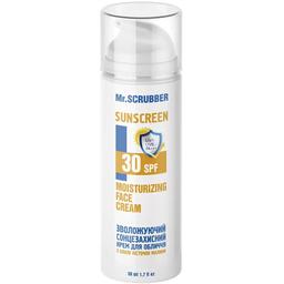 Cолнцезащитный крем Mr.Scrubber Moisturizing Face Cream SPF 30, с маслом косточек малины, 50 мл