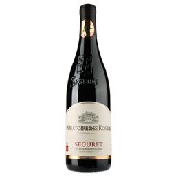 Вино L'oratoire Des Rosiers Seguret 2017 AOP Cotes du Rhone Villages Seguret, красное, сухое, 0,75 л