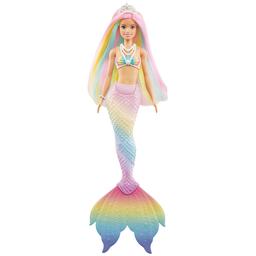Лялька-русалка Barbie Дрімтопія Кольорова гра (GTF89)