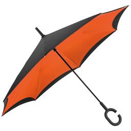Зонт-трость Macma, с обратным складыванием, оранжевый (4047610)