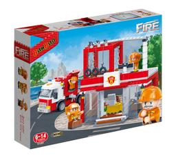 Конструктор BanBao Пожежники Пожежна частина 2, 416 елементів (7127)