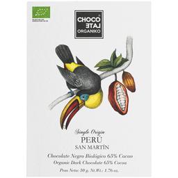 Шоколад чорний Chocolate Organiko Peru 65% органічний 50 г (873237)