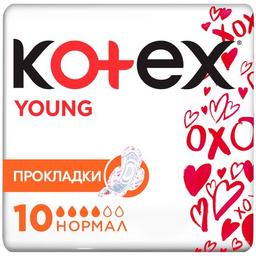 Гігієнічні прокладки Kotex Young Normal 10 шт.