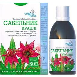 Капли Сабельник Organic Herbs 50 мл