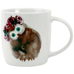 Чашка Limited Edition Romantic Owl A, 300 мл, білий з коричневим (12225-131114JLA)