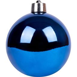Новогодняя игрушка Novogod'ko Шар 30 cм глянцевая синяя (974083)