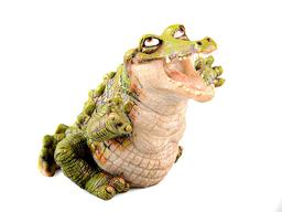 Декоративна фігурка Lefard Крокодил, 10 см, зелений (39-467)