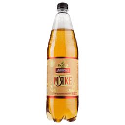 Пиво Львівське М'яке, світле, 4,2%,1,12 л