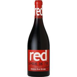 Вино Domaine Beau Renard Red Dingue De Toi Merlot IGP Pays D'Oc 2021 красное сухое 0.75 л