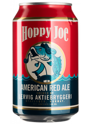 Пиво Lervig Hoppy Joe, янтарное, 4,7%, ж/б, 0,33 л