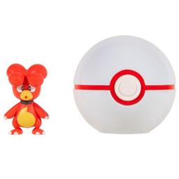 Игровой набор Pokemon W15 Clip N Go Magby + Premier Ball (PKW3139)