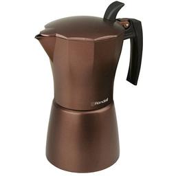 Гейзерная кофеварка Rondell Kortado, 0,45 л, коричневый (RDA-399)