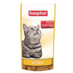 Подушечки Beaphar Vit-Bits для котів з мультивітамінною пастою, 35 г