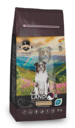 Сухий корм для собак Landor, качка з рисом, 3 кг