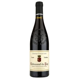 Вино Domaine de Cristia Chateauneuf-du-Pape Rouge, червоне, сухе, 14,5% 0,75 л (W2795)