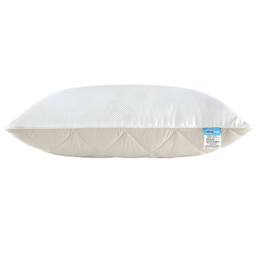 Подушка Sleepingg двокамерна антиалергенна, 70х50 см, білий з бежевим (8000034936)