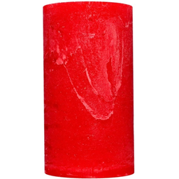 Свічка Pragnis Рустік, 5,5х10 см, червона (C5510-125)