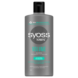 Шампунь Syoss Men Volume, для нормальных и тонких волос, 440 мл