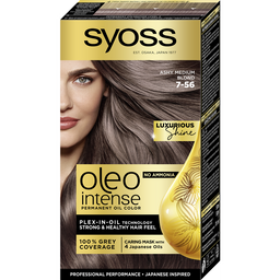 Стойкая краска для волос Syoss Oleo Intense 7-56, Холодный Русый, 115 мл