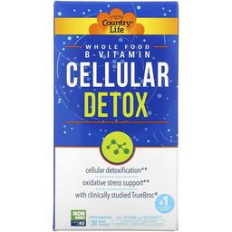 Вітамін B клітинна детоксикація Country Life Cellular Detox 30 капсул