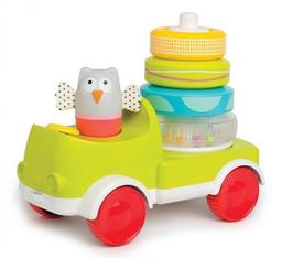 Машинка с пирамидой Taf Toys Совушка-малышка 2в1 (11945)