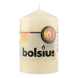 Свічка Bolsius, 8х5 см, бежевий (835176)