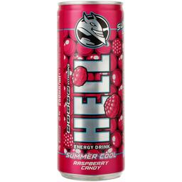Энергетический безалкогольный напиток Hell Summer Cool Raspberry Candy 250 мл