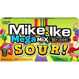 Драже фруктові Mike and Ike Mega Mix Sour кислі 141 г