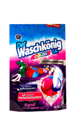 Капсулы для стирки Der Waschkonig Color Duo Caps 30 шт. (040-9601)