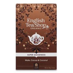 Суміш органічний English Tea Shop мате-какао-кокос, 20 шт (818903)